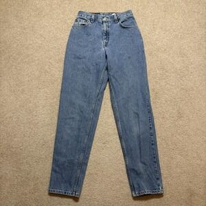 Vtg Levis 550 Jeans Womens 4 25x29 Blue High Rise Relaxed Tapered Leg Denim
